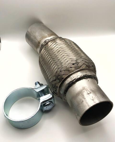 BMW Exhaust Flex Pipe with Clamp N47 Engine - main image