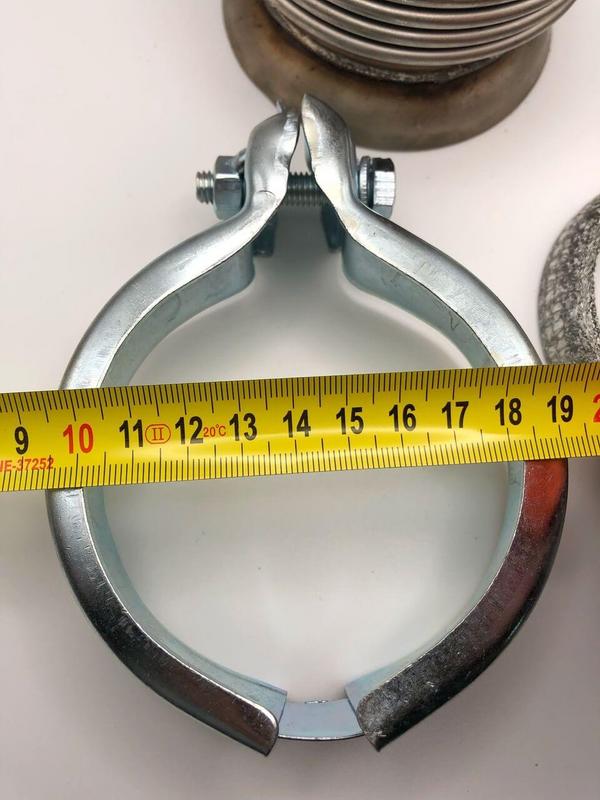 Mercedes Sprinter OM651 DPF Flexible Exhaust Pipe with Clamp and Seal - main image