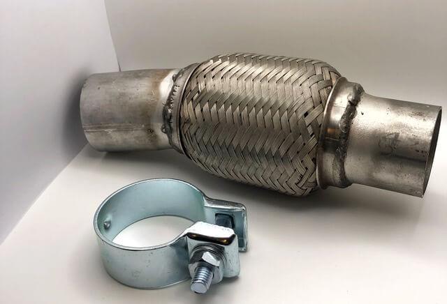 BMW Exhaust Flex Pipe with Clamp N47 Engine - main image