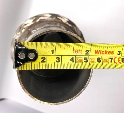 BMW Exhaust Flex Pipe with Clamp N47 Engine - thumbnail image 5