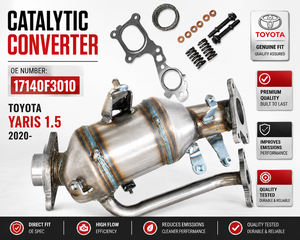 Toyota Yaris 1.5 Catalytic Converter | Petrol | Hybrid